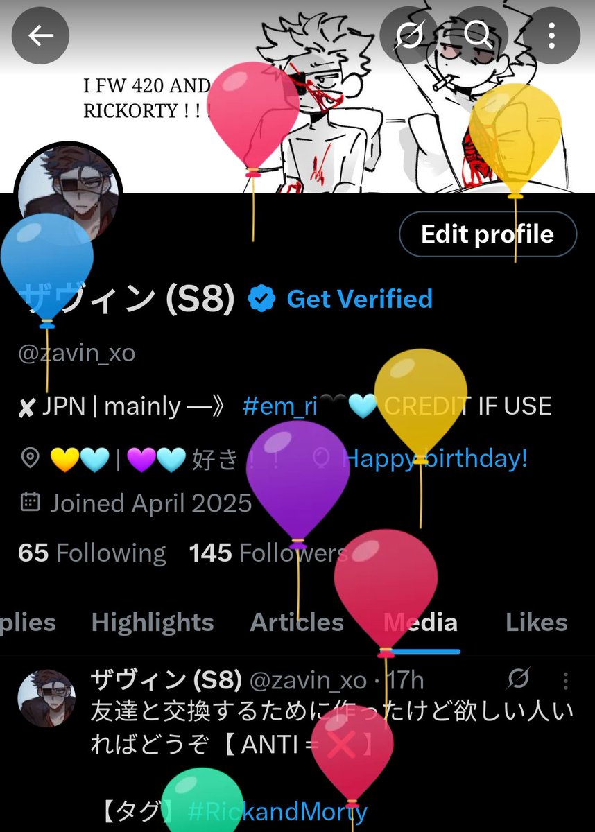 zavin_xo's tweet image. 誕生日だぞコラ！！！褒め称えろ！！！今日くらい世界が俺を中心に回れッッ😝🎊🎊🎊🎉🎉🥳