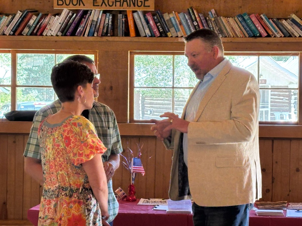 HopeSchepp's tweet image. It was an honor to speak at the Gunnison County GOP luncheon yesterday. I’m grateful for the open conversation and the opportunity to share my vision. It was a beautiful event, and I left feeling encouraged and supported in my decision to run. Thank you, Gunnison.