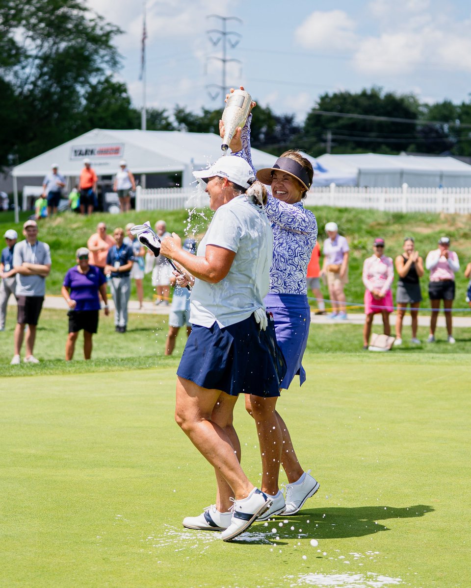 Cheers to the champ 🍾 #GreaterToledoClassic
