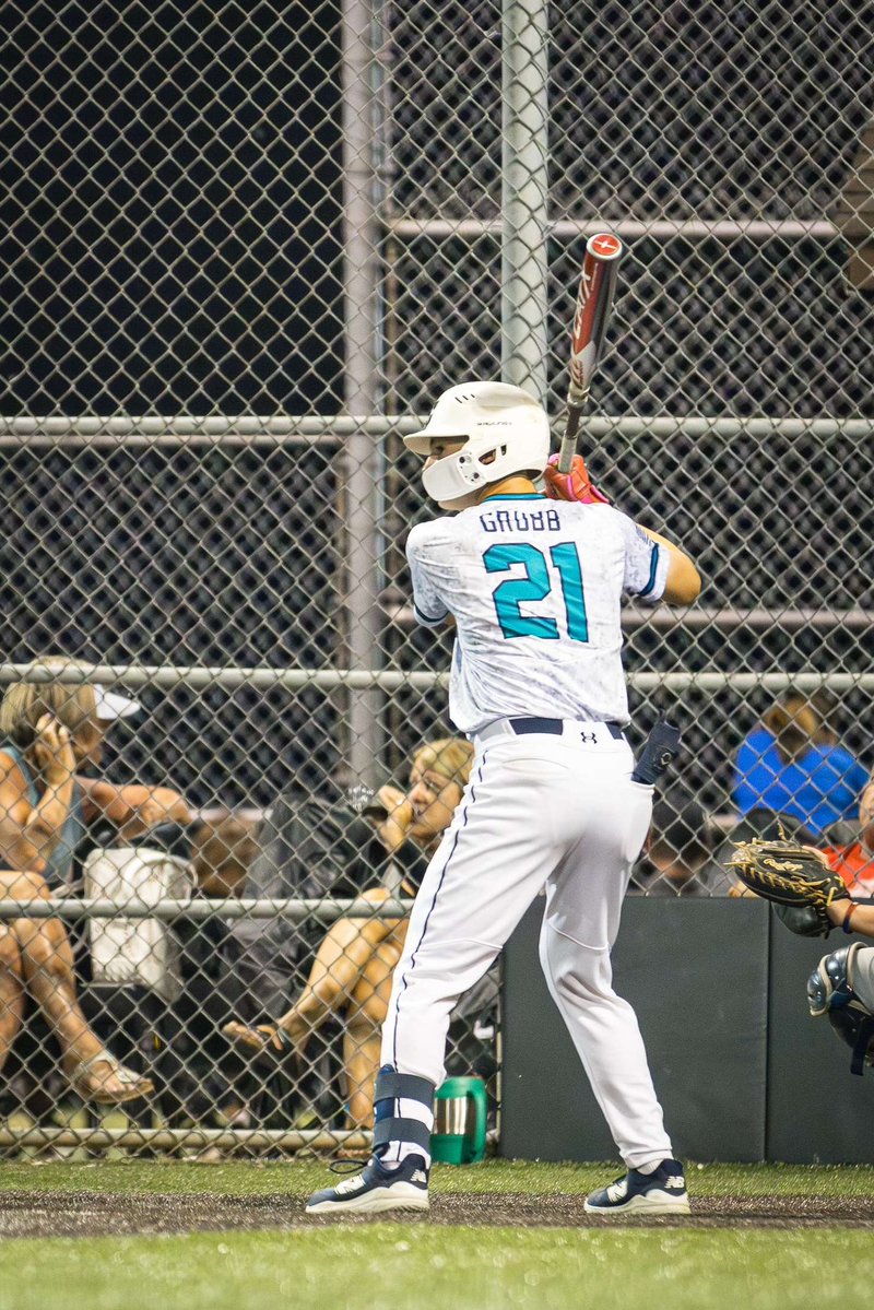 Cameron Grubb (@camerongrubb21) on Twitter photo End of the season stats
.333 AVG(3rd)
.472 OBP(4th)
28 H(1st)
14 RBI(5th)
39 R (1st)
18 BB(T-4)
6 E (lowest of INF)
.935 FPCT(1st of INF)
<a href="/CoachNeff1411/">DJ Neff</a> <a href="/CoachRobHenry/">Rob Henry</a> <a href="/CoachValin/">Matthew Valin</a> <a href="/LeakKelly/">Rob Ehlers</a> <a href="/CoachBroadhurst/">Coach B.</a> <a href="/Scout_ScottC/">College Scout</a> <a href="/JBiale28/">Jonathan Biale</a> <a href="/CAALayne/">Layne Burkhart (CAA)</a> <a href="/nic_rush26/">Nic Rush</a> <a href="/shaneBB17/">Shane Gardner</a> <a href="/TVBaseball7/">Mark Colburn</a> End of the season stats
.333 AVG(3rd)
.472 OBP(4th)
28 H(1st)
14 RBI(5th)
39 R (1st)
18 BB(T-4)
6 E (lowest of INF)
.935 FPCT(1st of INF)
<a href="/CoachNeff1411/">DJ Neff</a> <a href="/CoachRobHenry/">Rob Henry</a> <a href="/CoachValin/">Matthew Valin</a> <a href="/LeakKelly/">Rob Ehlers</a> <a href="/CoachBroadhurst/">Coach B.</a> <a href="/Scout_ScottC/">College Scout</a> <a href="/JBiale28/">Jonathan Biale</a> <a href="/CAALayne/">Layne Burkhart (CAA)</a> <a href="/nic_rush26/">Nic Rush</a> <a href="/shaneBB17/">Shane Gardner</a> <a href="/TVBaseball7/">Mark Colburn</a>