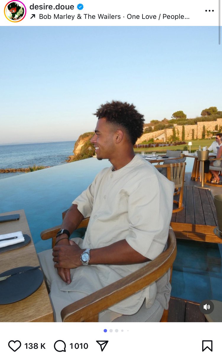 ActuFoot_'s tweet image. Désiré Doué 🇫🇷 profite de vacances bien méritées. 😎☀️

📲 IG