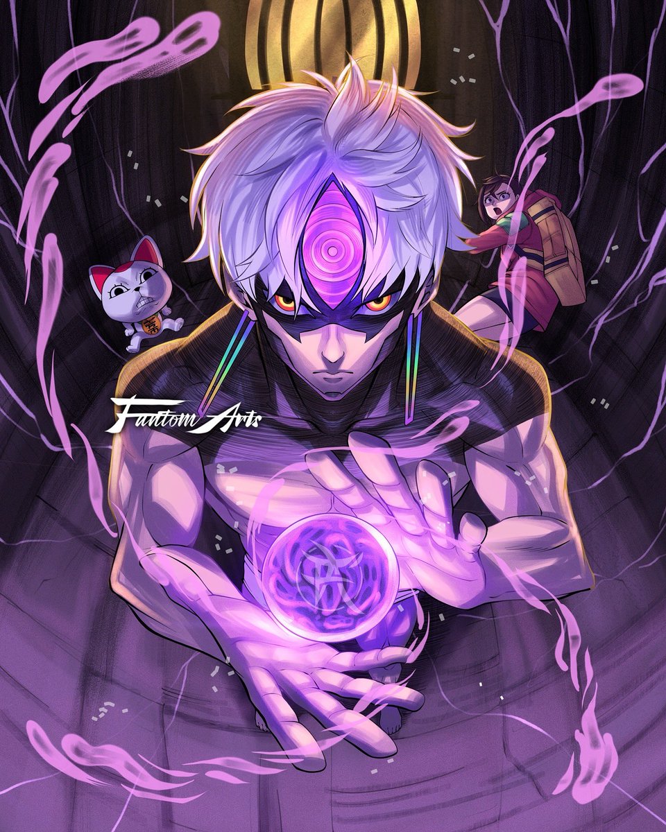 Evil Eye finished piece 🧿 #dandadan