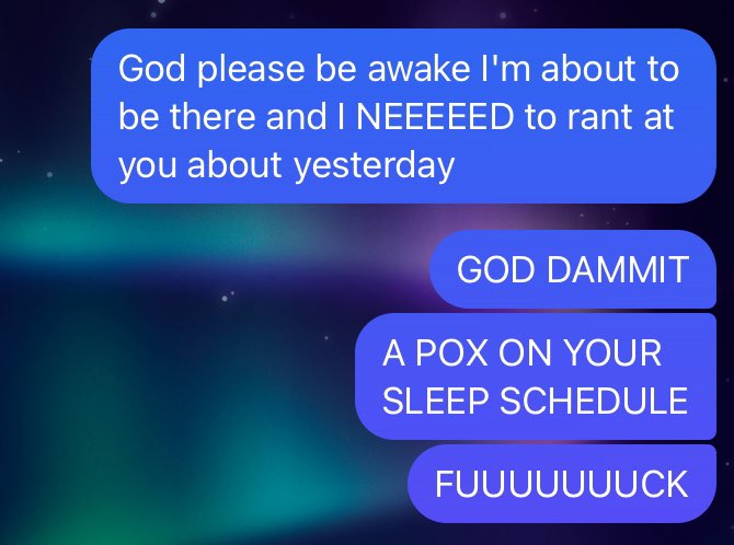voidbeann's tweet image. My friend was asleep in their room when I walked into their living room to grab some things this morning