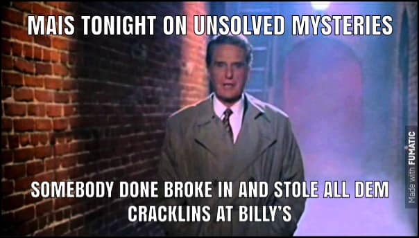 myc19631's tweet image. From the Cajun Meme Factory. 🤣