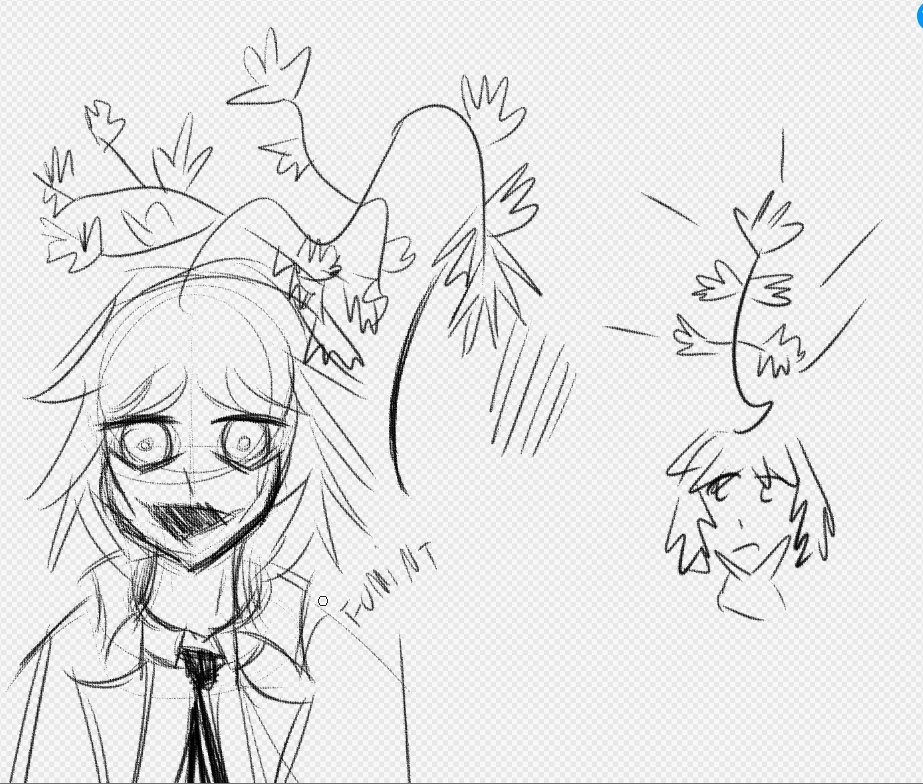 FumintARTS's tweet image. trying out different brushes in firealpaca rn... maybe thats the way to level up my art