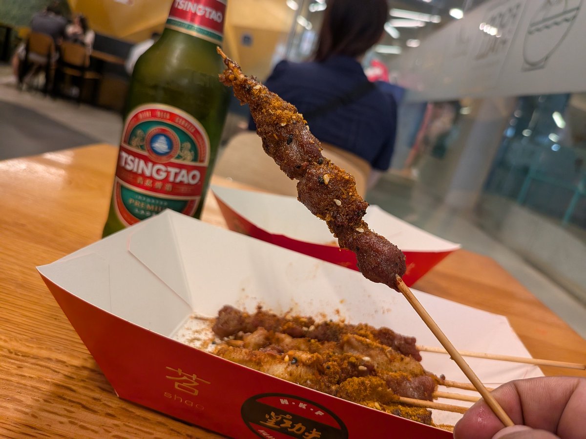 AtramentumX's tweet image. Meat on a stick