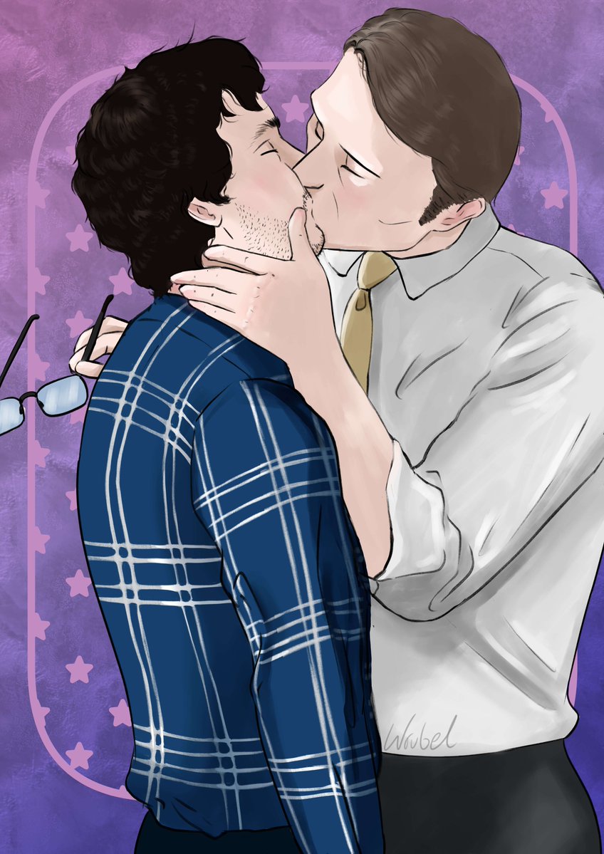 _wrubel's tweet image. And what if HANNIBAL kissed WILL in the beginning of season one🧐
#Hannibal #Hannigram #WrubelArt