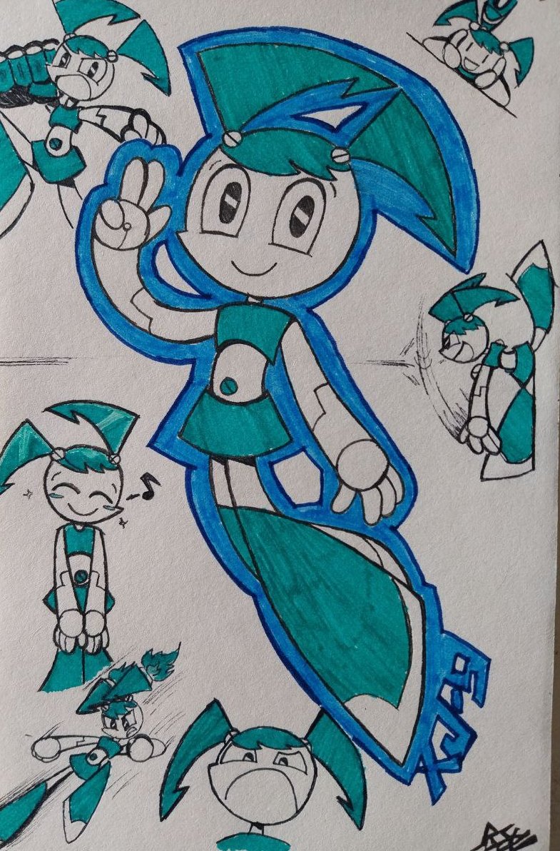 RaykichiShadow's tweet image. - XJ-9 -
The main drawing was not good enough so i had to fill the entire thing to compensate