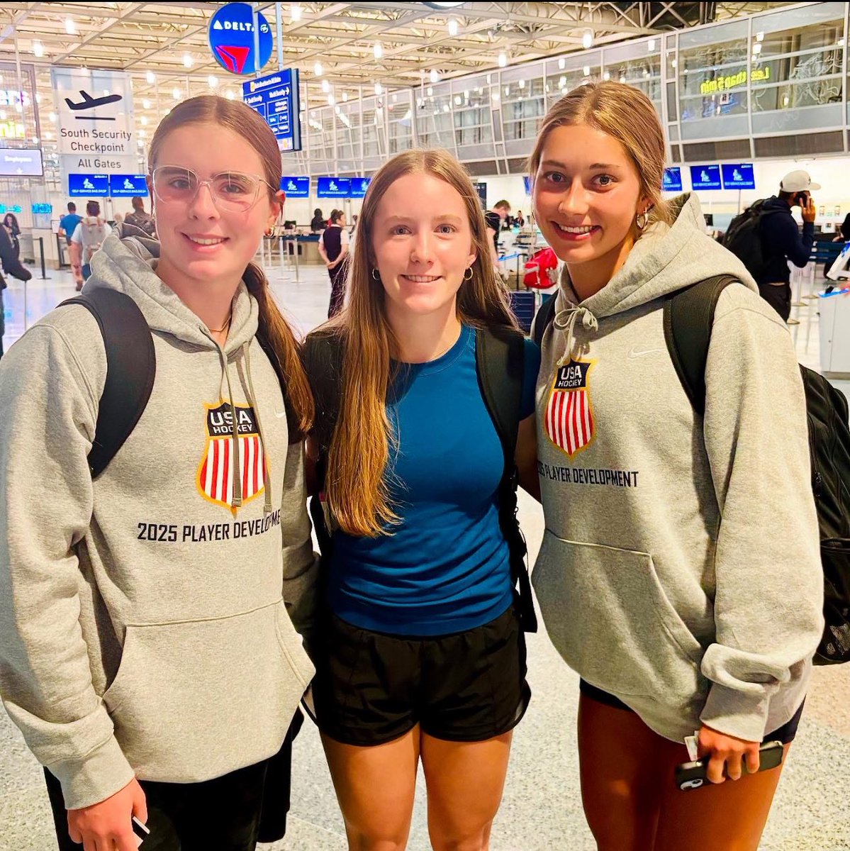 Congratulations to our 16/17 USA Naty Camp Participants!! #Proudofallofthem Hadley , <a href="/HarperWieneke/">Harper Wieneke</a> <a href="/fionagallagherH/">Fiona Gallagher</a> &amp; ( not pictured) Maisy!! #BigThingsThisSeason <a href="/MG_Girls_Hockey/">Crimson Girls Hockey Booster</a> <a href="/MGActivities/">Crimson Activities</a> <a href="/CCXSports/">CCX Sports</a>