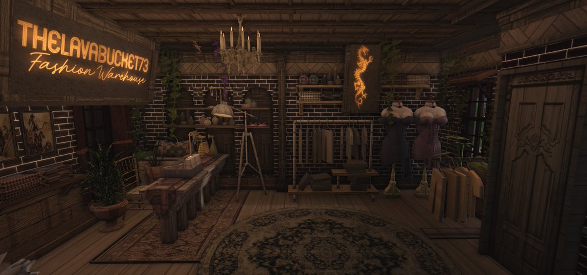 My Fashion Warehouse - a 5x5 build
#BloxburgTinyShop