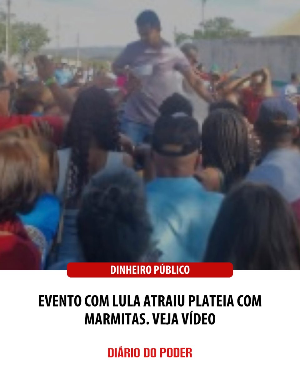 diariodopoder's tweet image. No Vale do Jequitinhonha (MG), palco histórico de promessas e palanques, após discurso do presidente Lula (PT) em Minas Novas, marmitas foram distribuídas ao público.
f.mtr.cool/nrkawnxzet