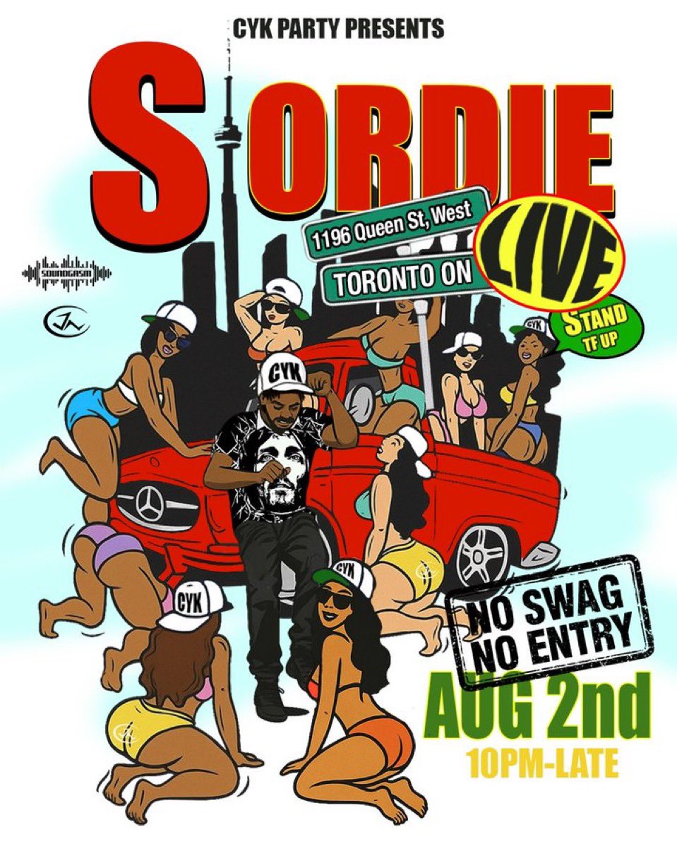 Teanubu's tweet image. S1orDie &amp;amp; BlacboyyLive in Toronto @ CykParty

Cc: Soundgasm &amp;amp; JN

Aug 2nd
10Pm to Late