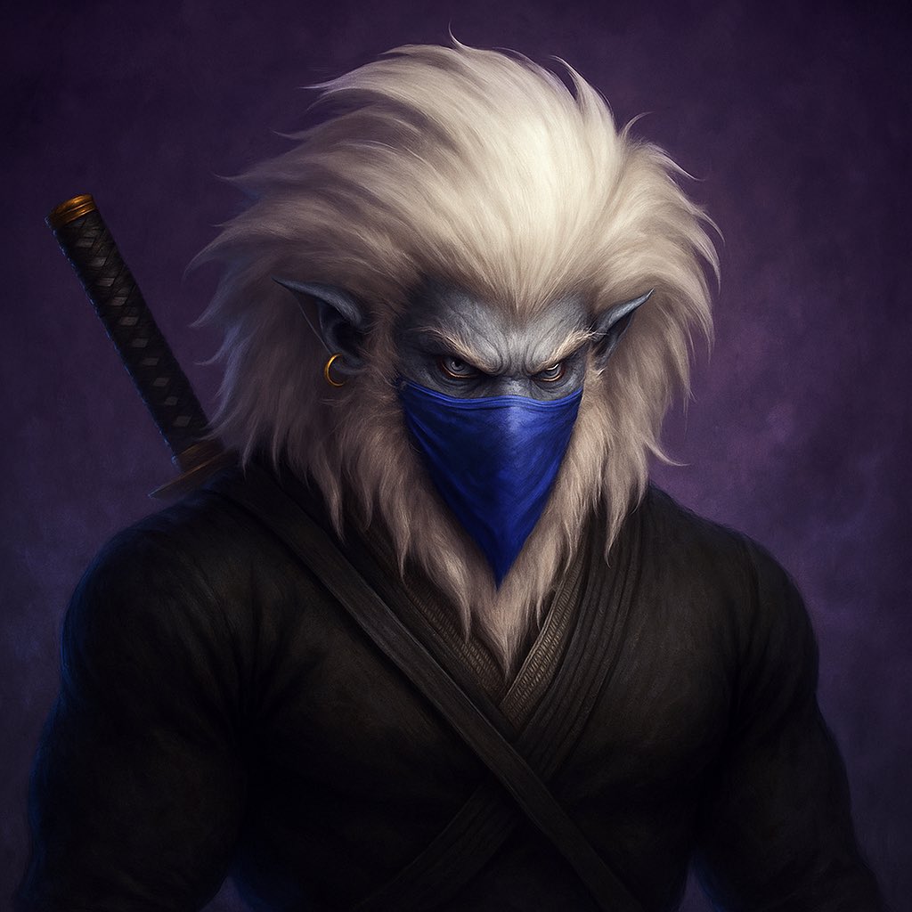 patriotcronos's tweet image. Big thanks to @DemaNFT for making me this DOPE life like version of my beloved Loaded Lion! 

BEHOLD! The Purple Patriot of Mane City! @LoadedLions_CDC