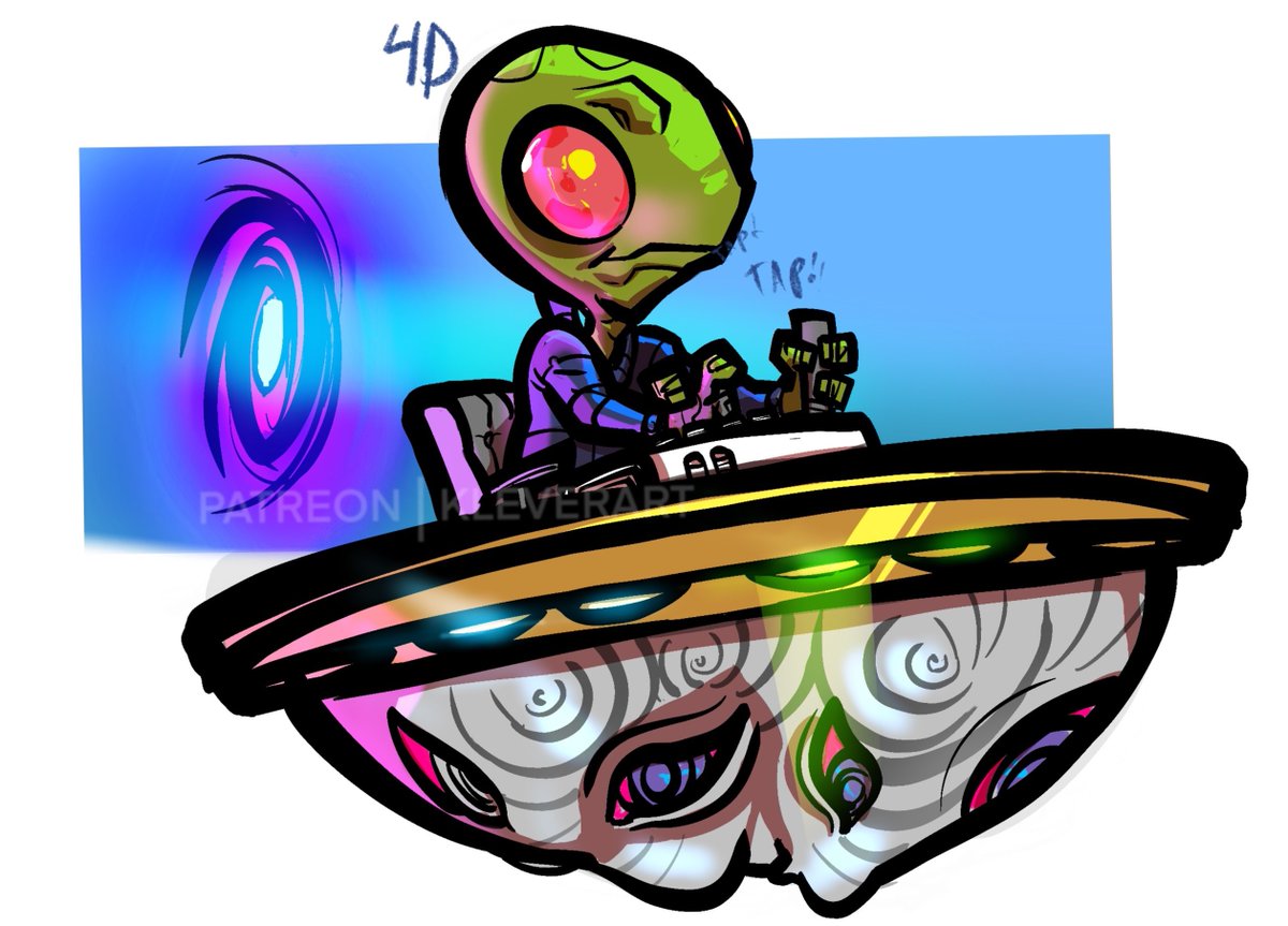 kleverART's tweet image. This extra-dimensional being rips a tear into our universe to challenge players. He’s short with an attitude and thinks humans are inferior, but admires their reaction speed… he’s pretty chill. Folks call him 4D
©️Arcade Punkz: Monsters
#webtoon #fightinggames #fightstick…