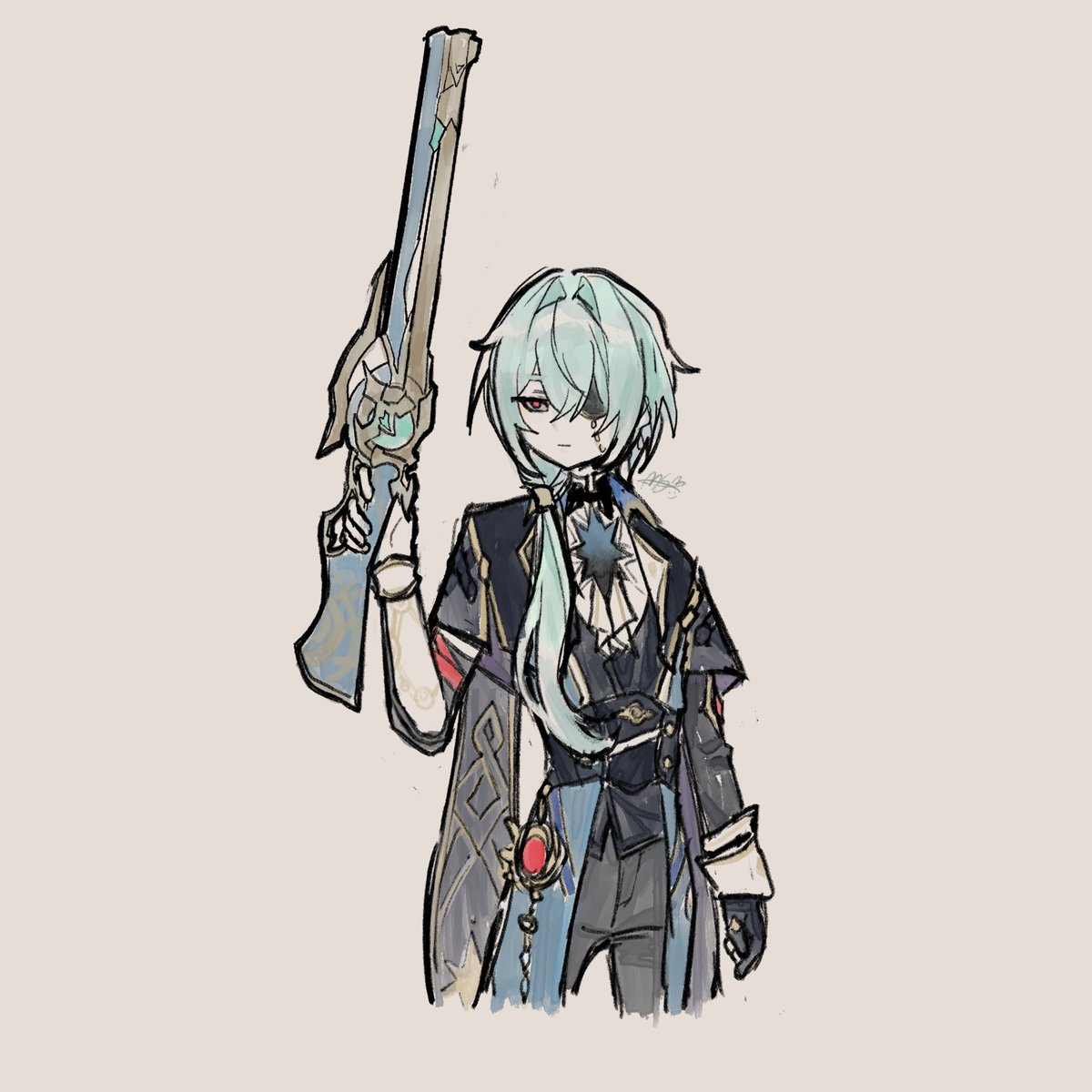 Rlfir_D's tweet image. #HonkaiStarRail #Anaxa