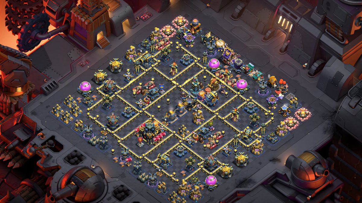 clashcodes1's tweet image. 💥Proven TH17 with Poison Towers - Defend Wars, Legend 5800+ Strong funnel disruption #ClashOfClans #cocbase 

Base 1: link.clashofclans.com/en/?action=Ope…

Base 2: link.clashofclans.com/en/?action=Ope…

All (3 - 5):  clashcodes.com/top-5-coc-th17…
.
.
.
.
.
.
📲Get *ClashCodes* App @GooglePlay Best COC TH17 Maps