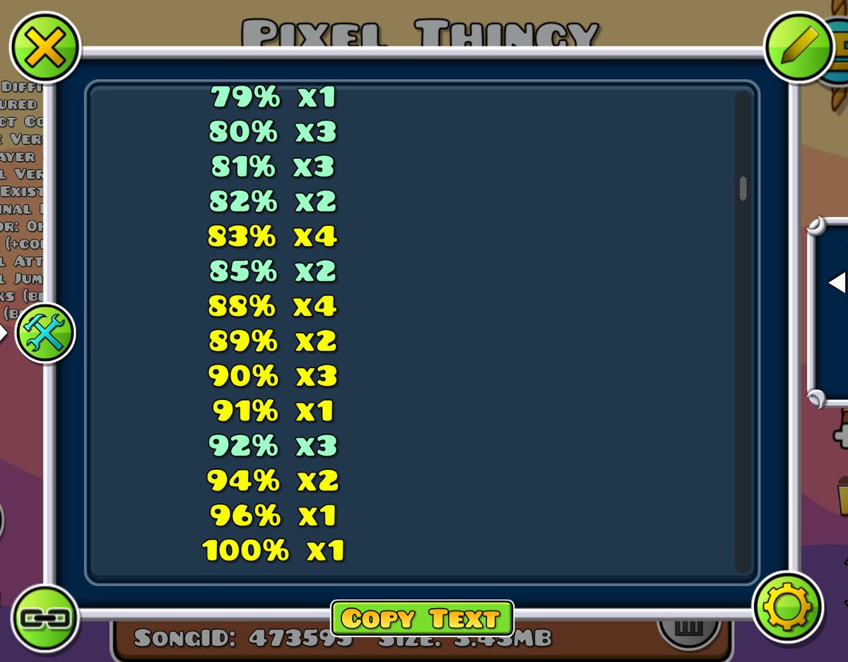 GGs pixel thingy, es una lástima que no lo haya podido disfrutar con tantos fallos en la parte final y la presión por pasarlo lo más antes posible, no hubo suerte pero tampoco me demoró mucho al menos :]