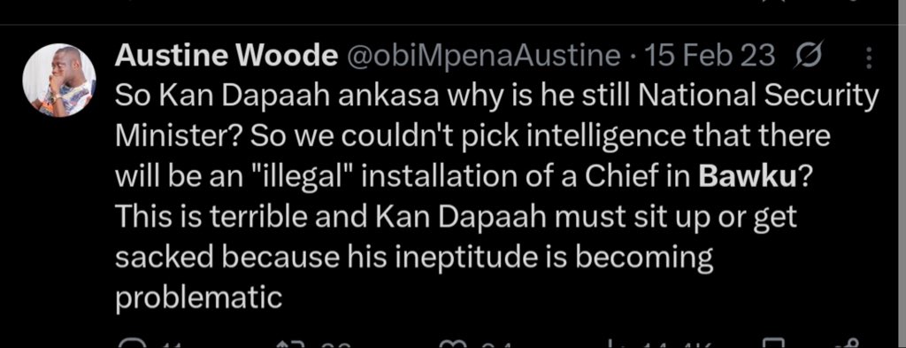 DjoletoT's tweet image. One man known as a repository of knowledge

   In Opposition.                                 In Power