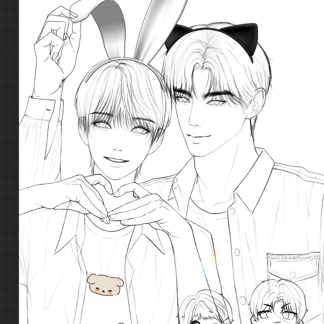 ปกคู่สุดท้ายของเดือน🫰🏻☪️💖✨ 
#ปกนิยายสำเร็จรูป  #ปกนิยาย #ปกสำเร็จ