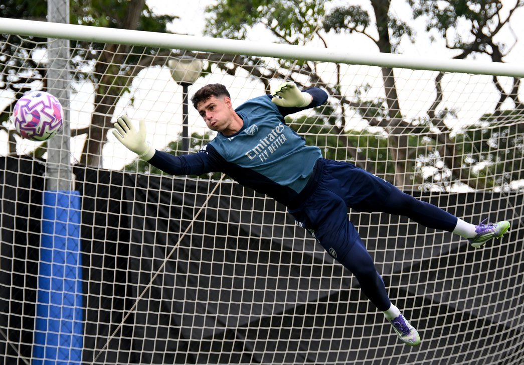 ArsenalBuzzco's tweet image. Air Kepa Arrizabalaga; I think he is going to be world-class for us in cup competitions and when called upon in the Premier League and Champions League.