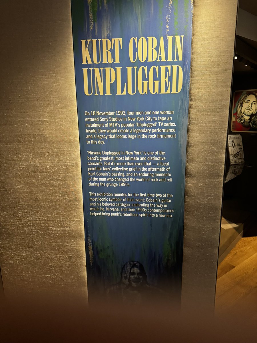 Culture Couple (@cultcouple) on Twitter photo Reliving our teenage years with the Kurt #CobainUnplugged exhibit 🎸🇺🇸 includes Kurt’s guitar and cardigan from the 1993 MTV Unplugged session together worth over $6,000,000 Well worth a visit if you are also a #Nirvana fan 👍 <a href="/RCMLondon/">Royal College of Music</a> Reliving our teenage years with the Kurt #CobainUnplugged exhibit 🎸🇺🇸 includes Kurt’s guitar and cardigan from the 1993 MTV Unplugged session together worth over $6,000,000 Well worth a visit if you are also a #Nirvana fan 👍 <a href="/RCMLondon/">Royal College of Music</a>