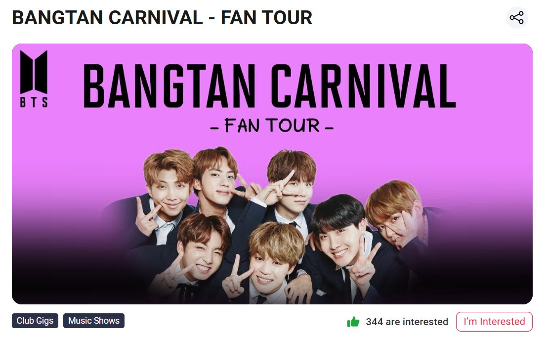 d3xdcup1d's tweet image. omg bangtan carnival fan tour?