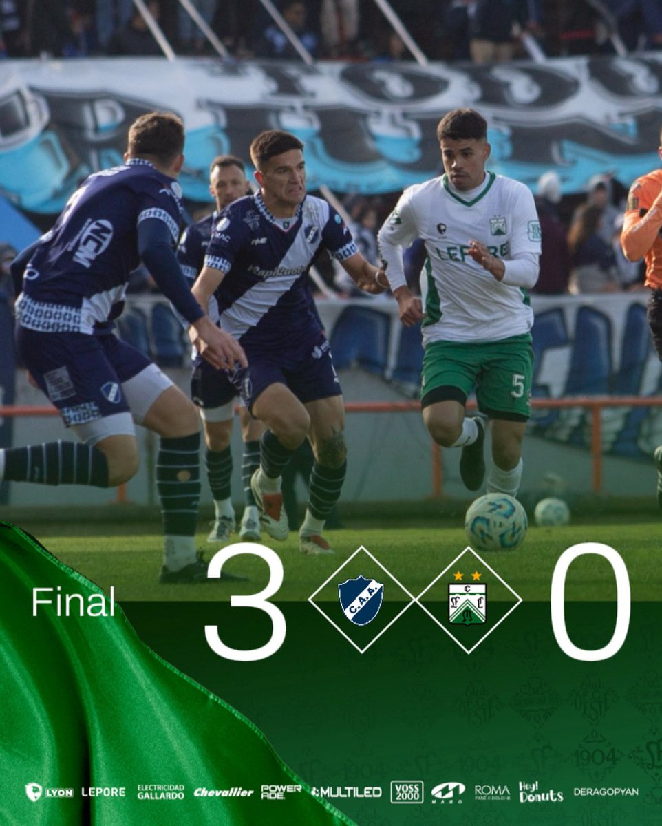 FerroOficial's tweet photo. Final del partido.

Ferro perdió 3-0 ante Alvarado

➡ El próximo partido será contra All Boys, el domingo 3 de agosto a las 20:15, por la fecha 25 de la Primera Nacional. https://t.co/59lZgelhVW