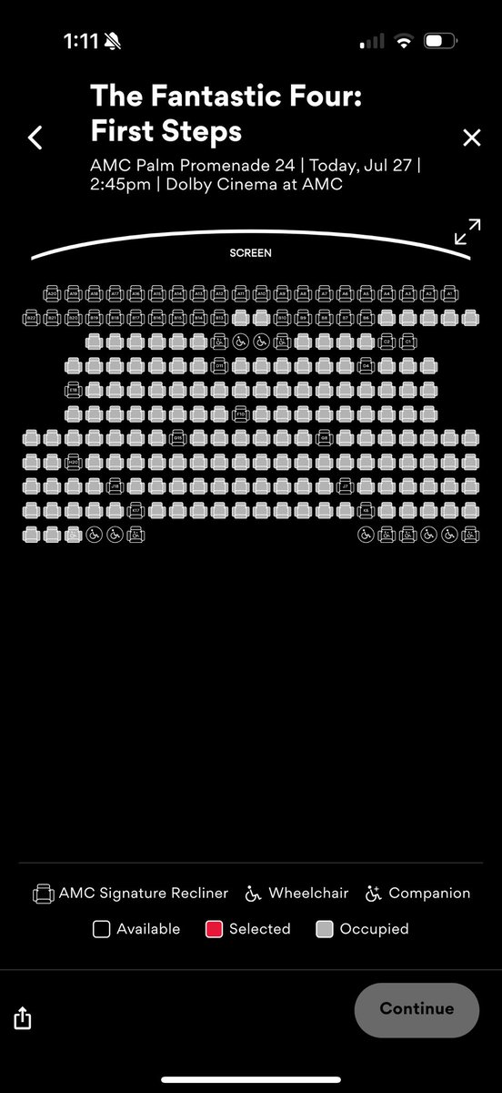 Riddlemethiss84's tweet image. #AMC #FantasticFour at @AMCTheatres 🍿going strong today! I bet actual numbers come in higher than projected for Sunday 💚