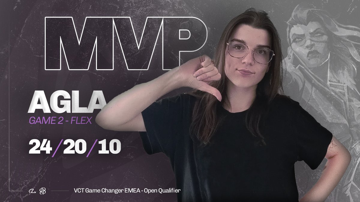 _MillionFlowerz's tweet image. Jamais 2 sans 3 ! @Aglaonde qui récupère son troisième MVP du week-end !