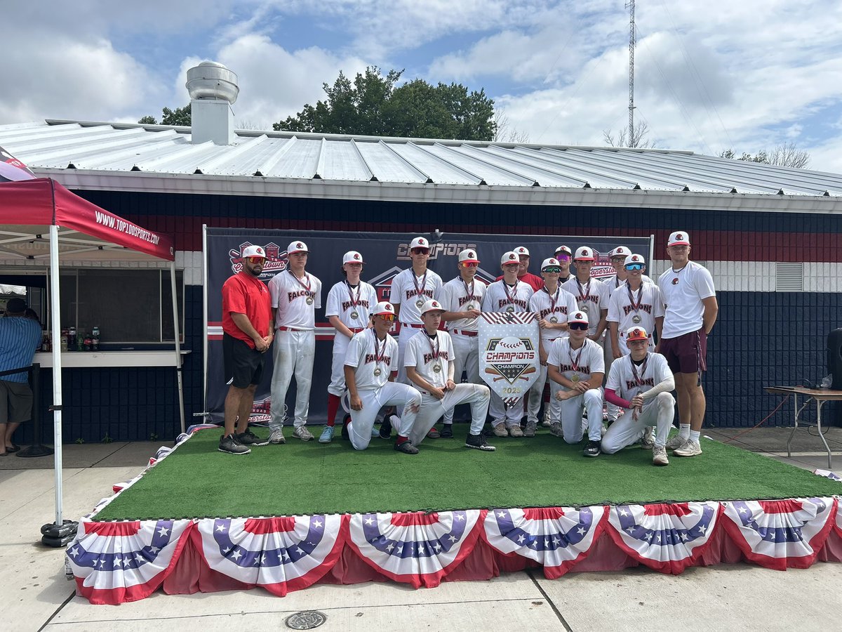NicMalorzo's tweet photo. Harborfest – Day 3 Recap

Game 1: Semifinal – FOD Falcons 15, Upstate Arsenal 4
Took the ball in the semis and set the tone early.
5 IP | 7 H | 4 R (3 ER) | 5 K | 2 BB | Complete Game Win
Competed with edge and command. Trusted my defense. Every pitch mattered. Dog mentality.
@SienaBaseball @StonyBrookBASE @occ_baseball 👀

Game 2: Championship – FOD Falcons 12, Grind 2
Closed out an undefeated weekend (5-0) by bringing home the championship—and delivering when it mattered most.
Walk-off GRAND SLAM to seal the title.
Team battled all weekend, and I just stayed ready for my moment.

Stat Line:
3 PA | 2 AB | 1 H | 4 RBI | 1 R | 1 HBP | .364 AVG | .548 OBP | 1.026 OPS
Defensively held it down at 1B:
8 TC | 8 PO | 0 E | 1.000 FPCT

⸻

Harborfest Final Stat Line (5-0 Record | Champions)

Hitting:
•AVG: .385
•OBP: .571
•OPS: 1.048
•SLG: .769 (includes Grand Slam HR)
•H: 5
•RBI: 9
•R: 5
•BB/HBP: 6
•HR: 1
•SB: 2

Pitching:
•IP: 6.2
•H: 9
•R: 5 (4 ER)
•K: 7
•BB: 3
•ERA: 4.20
•WHIP: 1.80
•Complete Games: 1

Fielding (P, 1B, SS):
•Total Chances: 16
•Putouts: 13
•Assists: 3
•Errors: 0
•FPCT: 1.000

⸻

Final Takeaway

5-0. Harborfest Champs. Trusted my work and leaned on my team. Whether pitching a complete game, holding it down at short or first, or stepping in with the game on the line—I stayed locked in. Grateful for the moments, proud of my guys, and hungry for more.

Next up: SSBC on Tuesday, then tournaments at Prep Baseball NY and Diamond Nation.

#Uncommitted2026 | #FODFalcons16U | #TeamFirst | #WalkOffSZN | #CollegeCoachesWatchThis | #GritOverFlash
@SienaBaseball @StonyBrookBASE @occ_baseball
@PrepBaseballNY @prepbaseball @PB_NY_Scouts @pbtscouting @PB_Uncommitted @PB_PA_Scouts @PB_JUCO @PBRTournaments @DanCevette @JMitch_LY @RocNYBaseball @StonyBrookBASE @EttaExpress_MC @CortBaseball @SienaBaseball @BUncommitted @UncommittedStud @UncommittedUsa @D1portal @NCAADII @NCAADIII @NCAAD1 @3Fodsports @BobCook69582579 @Rpcook21 @champevent