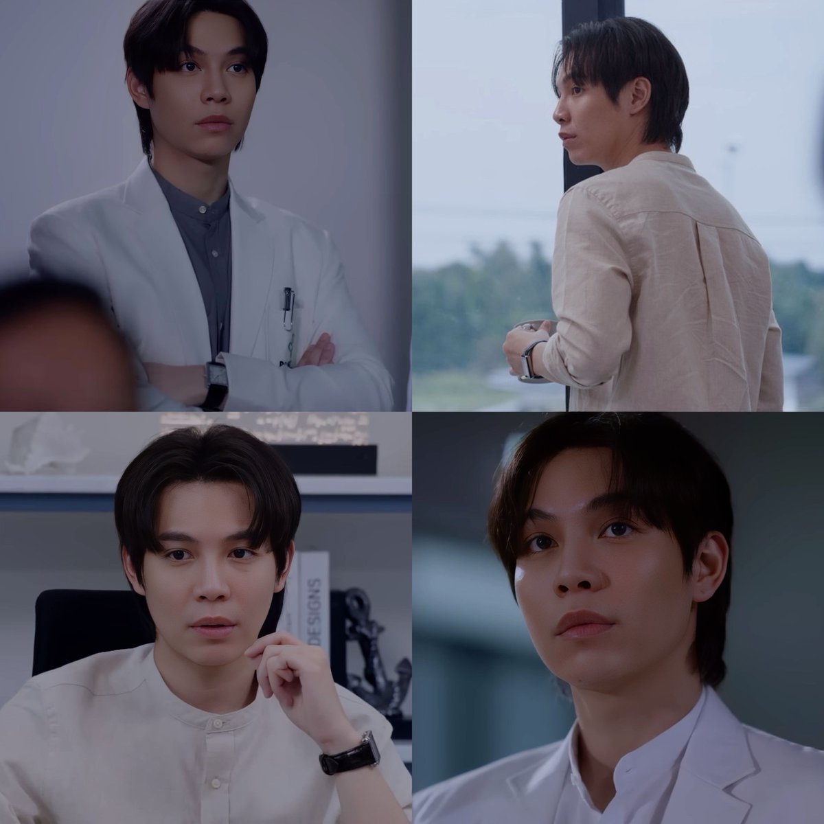mikrokosmos000's tweet image. THE TOWER — “Watch out for a tall, fair-skinned man”
Dr. Karn has that calm, mysterious vibe, the kind that makes you know when he explodes, it’ll be pure chaos. That’s all I’m waiting for.
#MyMagicProphecyEP1
#Firstkanaphan #กองทัพของเฟิร์ส