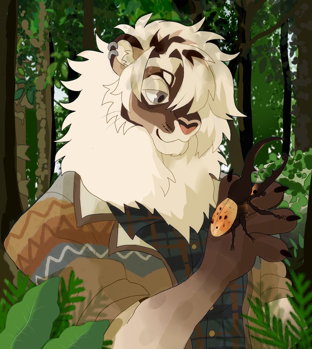 cryptidroad's tweet image. Attack on @Noirekatt 

#artfight2025 #artfight