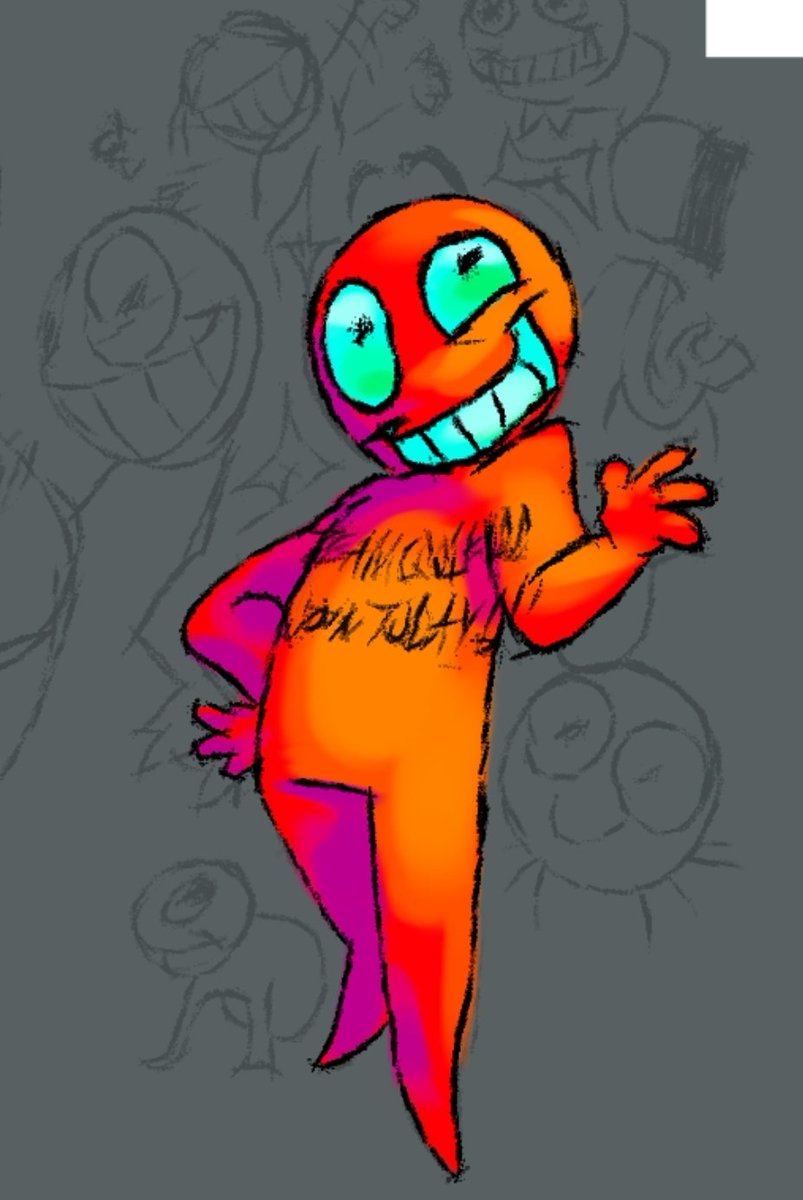 WAM_O1Z's tweet image. Doodled this guy YAYYYY
This c00lkidd is by @/xGOREGHOULx 
#c00lkidd0archives
