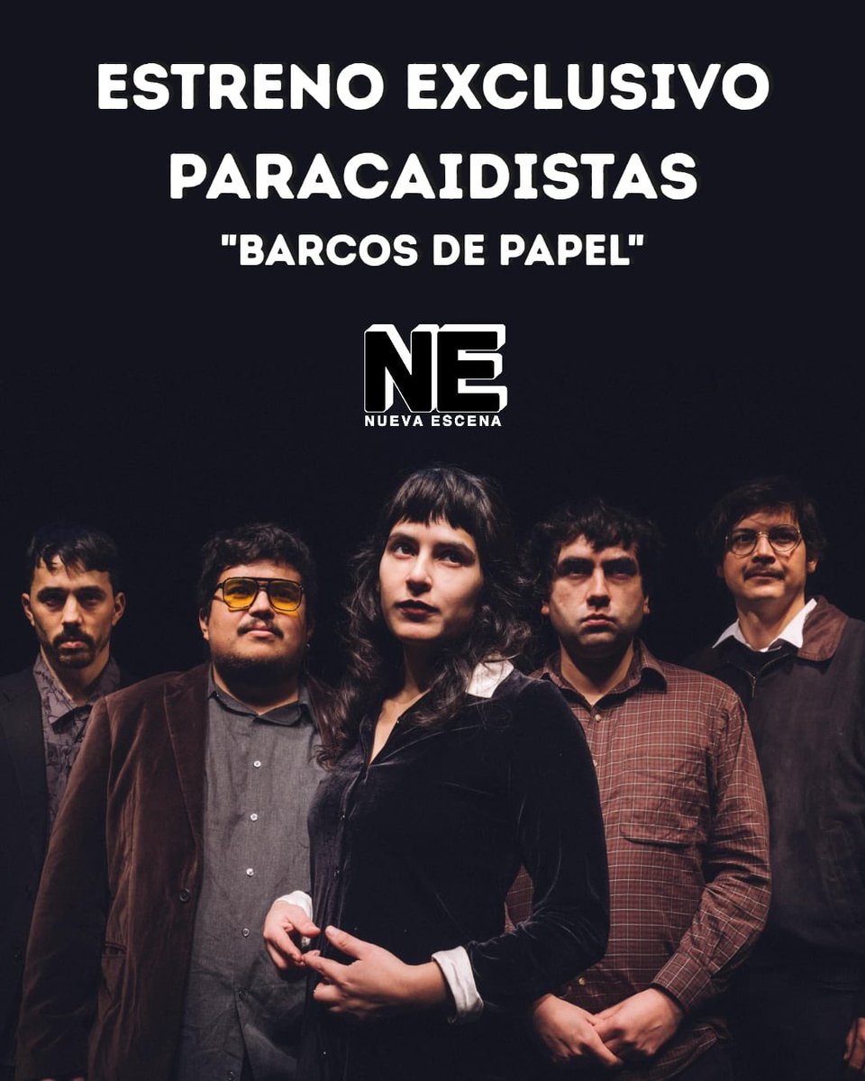A las 5 suena Barcos de Papel, estreno exclusivo del nuevo disco en <a href="/futurofm/">Radio Futuro</a> 🖤