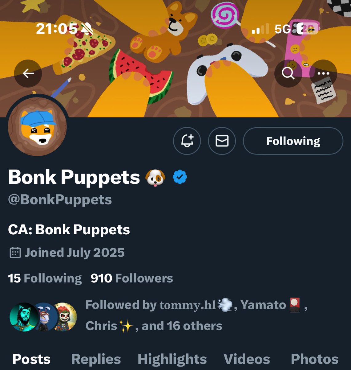 Degen mint 

Taking a gamble on this one  the team says they’re going to building.
<a href="/BonkPuppets/">Bonk Puppets 🐶</a> 
Another free mint NFT dropping today 👀

12 spots 
Follow + drop your wallet… I might pick you  👇
NFA