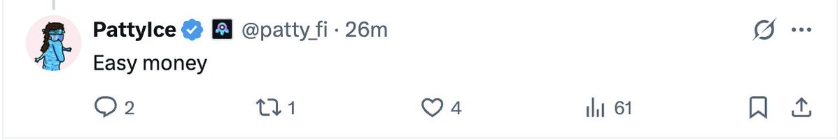 NGAnywheresol's tweet image. Heard it from one of the realest ones in the space
We're here to stay
We're not going anywhere
@patty_fi