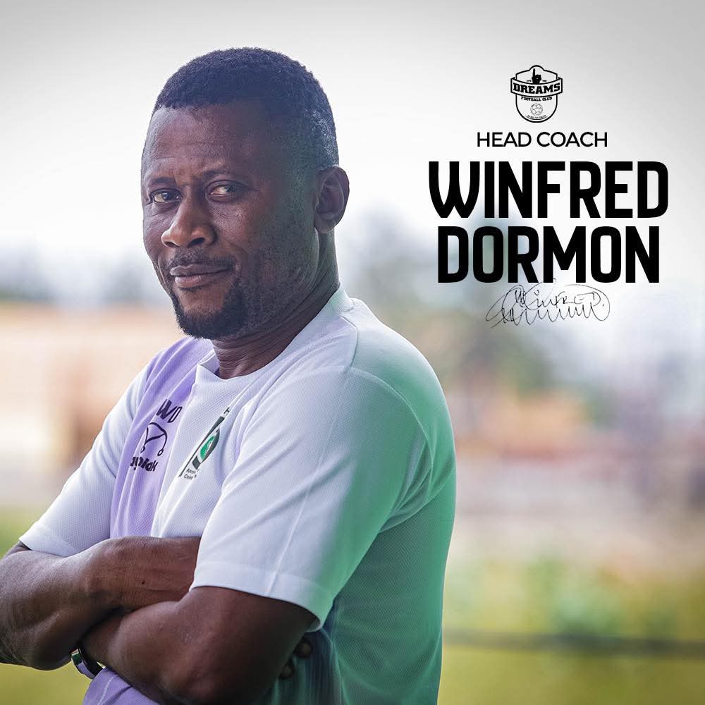 ShabanMo9's tweet image. 🚨 Official; Dreams FC confirms Winfred Dormon as their new Head Coach ahead of the 2025/2026 season.