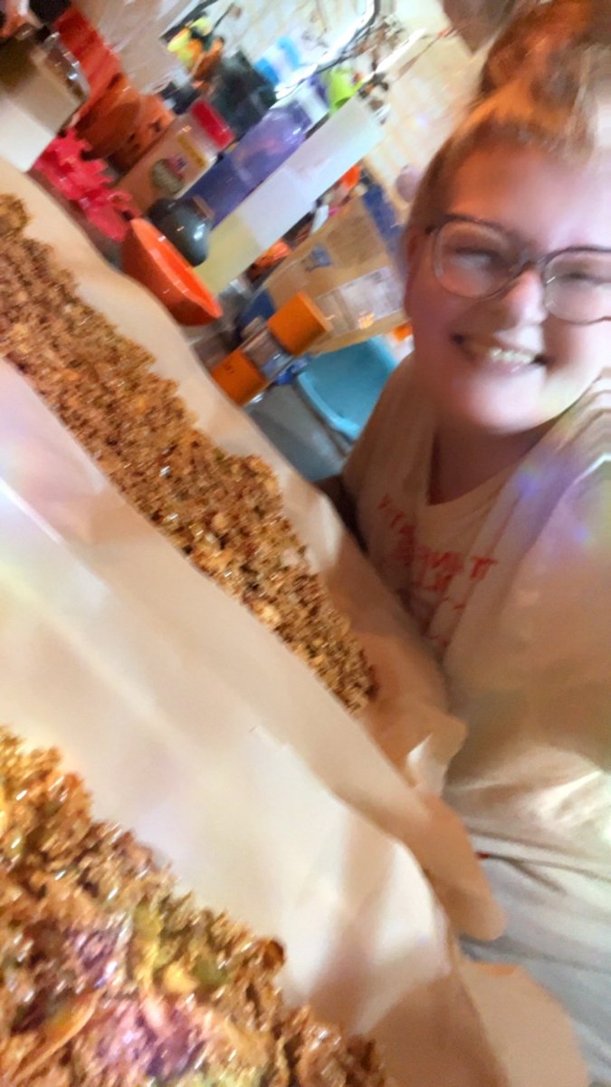 janicesghost's tweet image. I’ve been in the kitchen whipping up some candied nuts and seeds 👩‍🍳