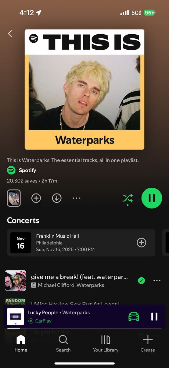 blurryindigo's tweet image. they didn’t update the playlist cover im sobbing