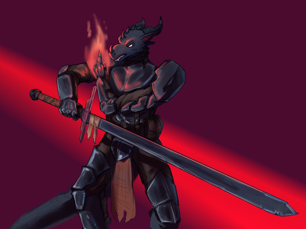Cordus26's tweet image. Gift art for Skaijuue