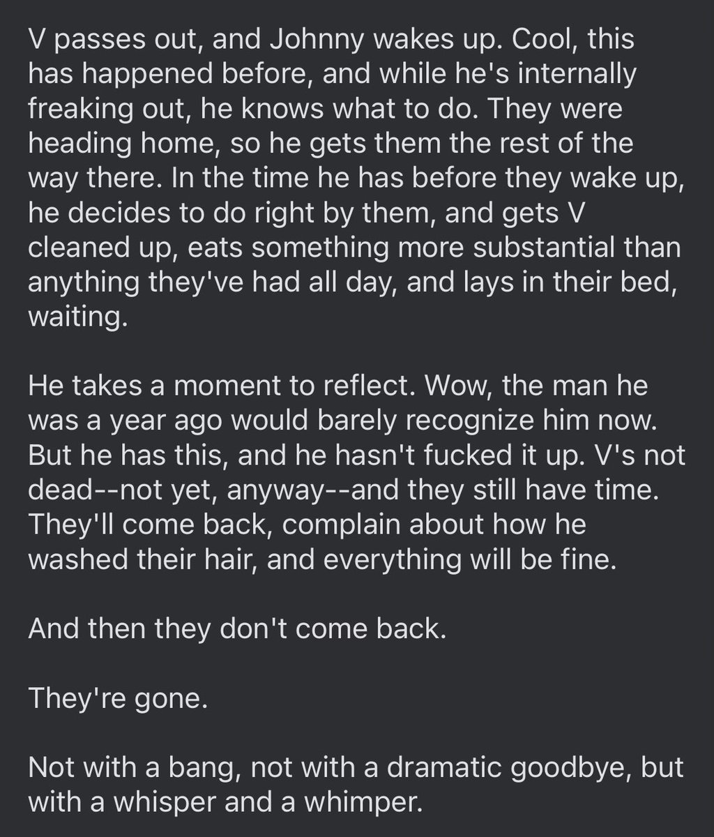 If I had to think about this then you guys have to as well
