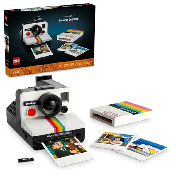 Xaeela's tweet image. I just received a contribution towards LEGO Ideas Polaroid OneStep SX-70 Camera Building Kit, Creative Gift for Mother&apos;s Day, Collectible Brick-Built Vintage Polaroid Camera Model, Cr from Return the book bruh via Throne. Thank you! throne.com/xaela #Wishlist #Throne