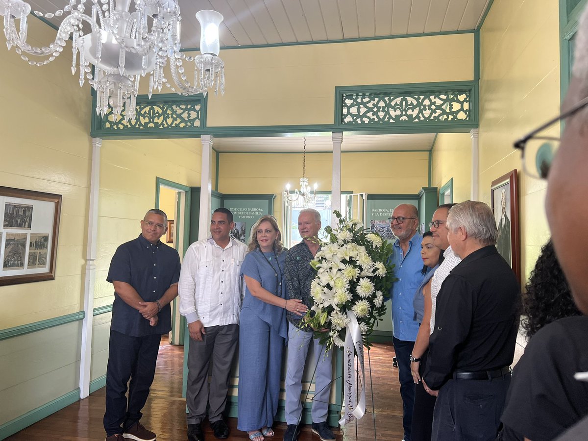 QuiquitoMelende's tweet image. Mi agradecimiento al alcalde de Bayamón, Ramón Luis Rivera, por su continuo reconocimiento a uno de los pilares del movimiento estadista de Puerto Rico, el Dr. José Celso Barbosa. 

En su aniversario 168, los principios y los ideales por los que luchó durante su vida, persisten…