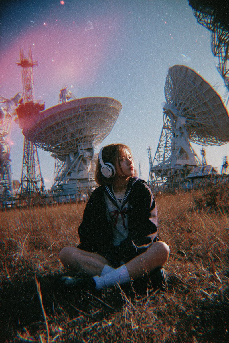 omokage_AIsOK's tweet image. Satellite skies, teenage ties
