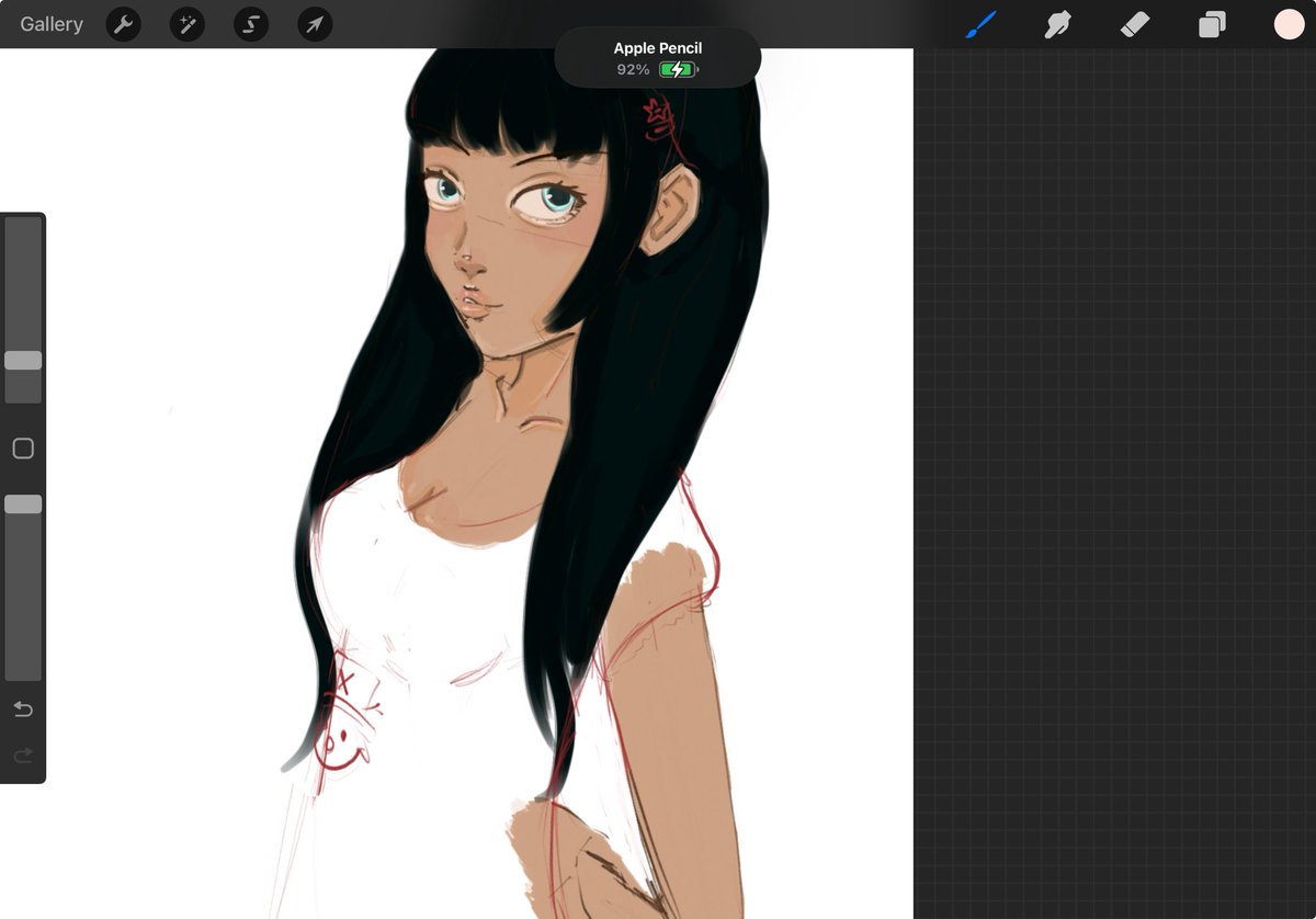 kutkoet's tweet image. Wip of my wife fr