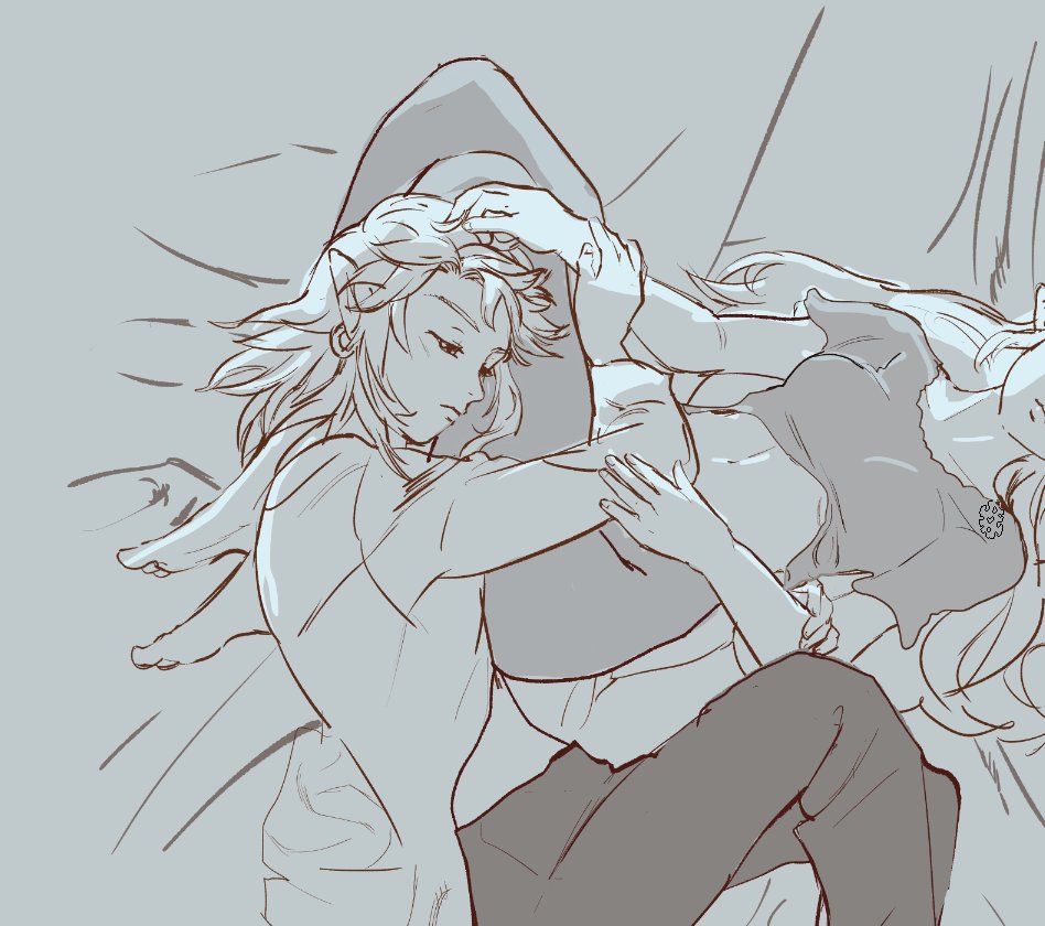 kbluebirdart's tweet image. lingering thoughts #Zelink