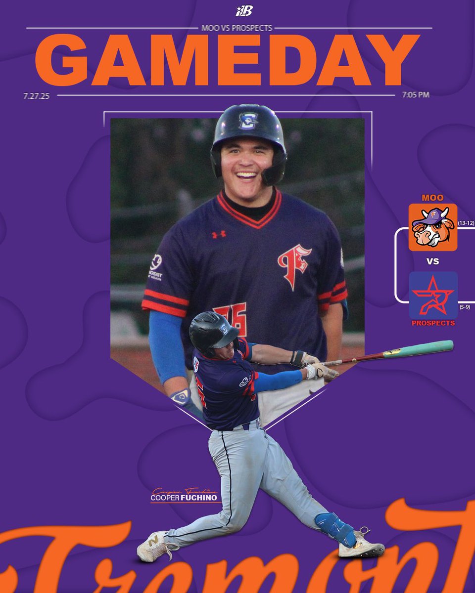 fremont_moo's tweet image. FINAL HOME GAME🐮
🆚 Nebraska Prospects
⏰ 7:05 PM
📍 Moller Field, Fremont Neb.
🎥 youtube.com/@fremontmoobas…
🎧 fremont-moo-baseball.mixlr.com