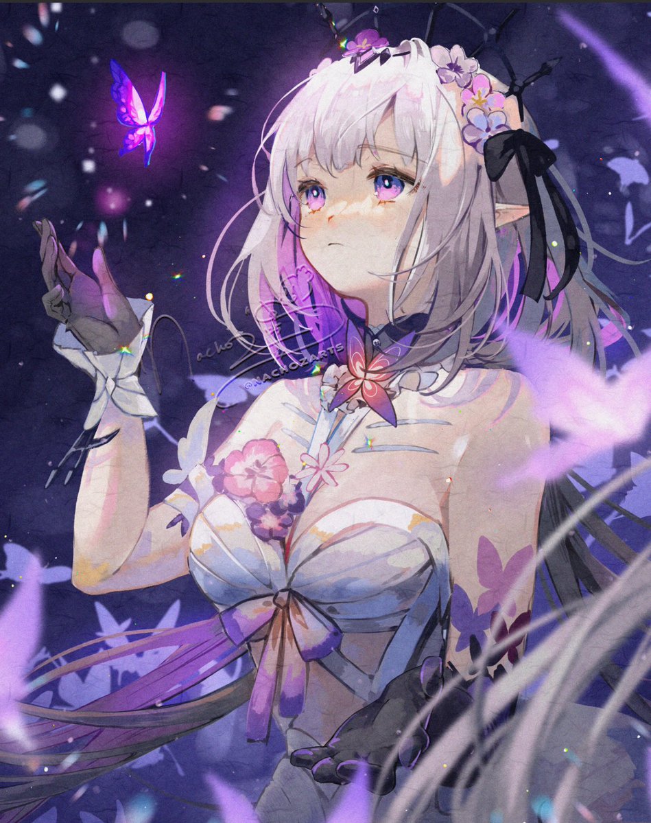 NachozArts's tweet image. #HonkaiStarRail Castorice 🦋