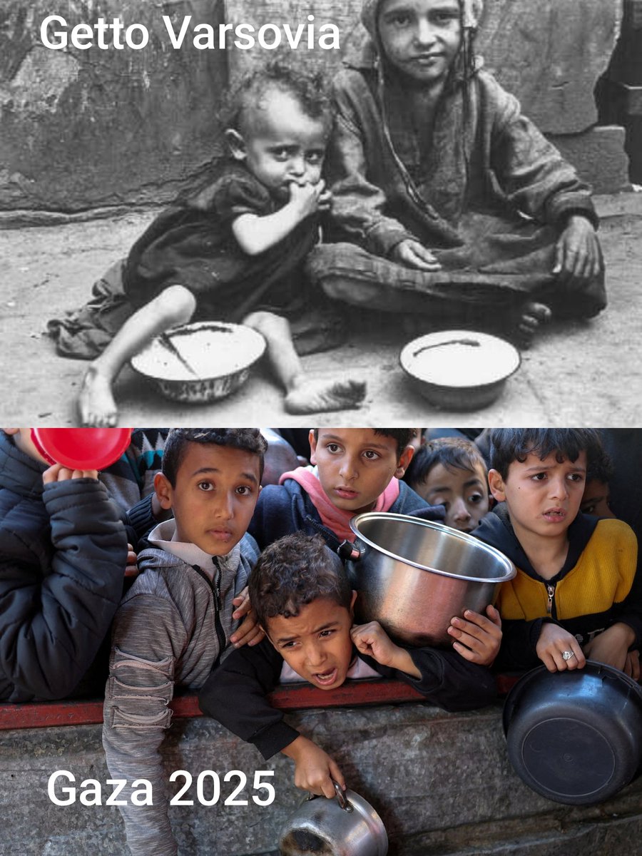 jpermach's tweet image. ¿Cuantas veces nos hemos preguntado hacia dónde miraba el mundo cuando los nazis mataban de hambre a niños en guetos o campos de concentración?
¿Qué debemos hacer nosotros para que en el futuro nadie se pregunte hacia donde mirabamos cuando Israel hace lo propio en Gaza?