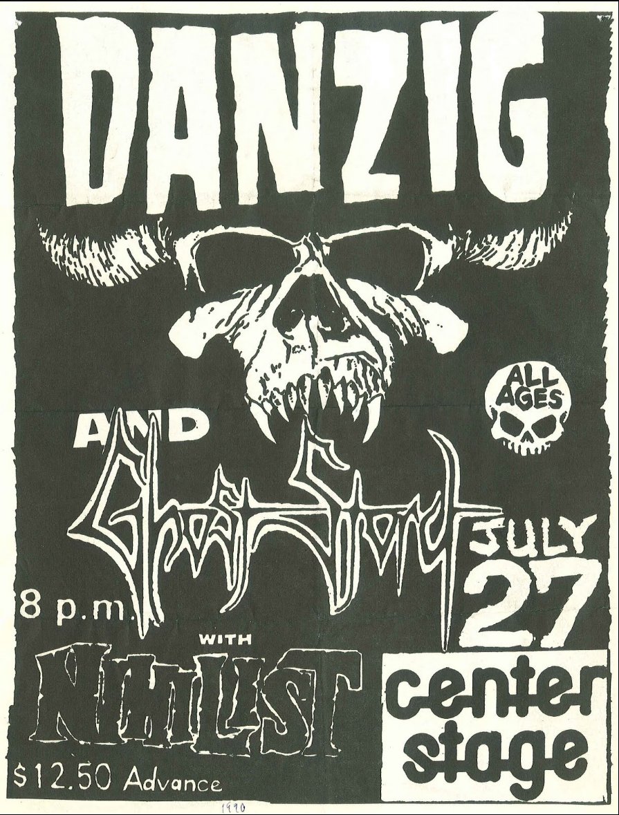 ThisDayInDanzig's tweet image. 1989. Danzig, Center Stage, Atlanta, GA.